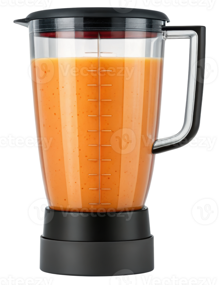 A powerful blender for making smoothies on a transparent background png