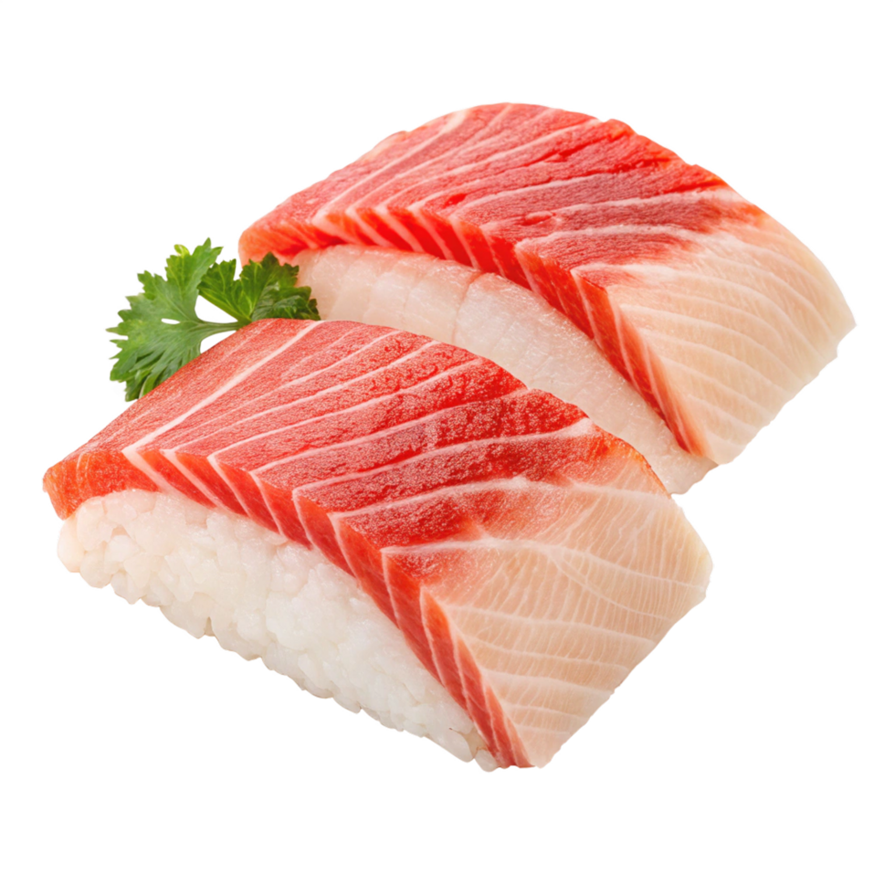 Imitation crab meat on transparent background png
