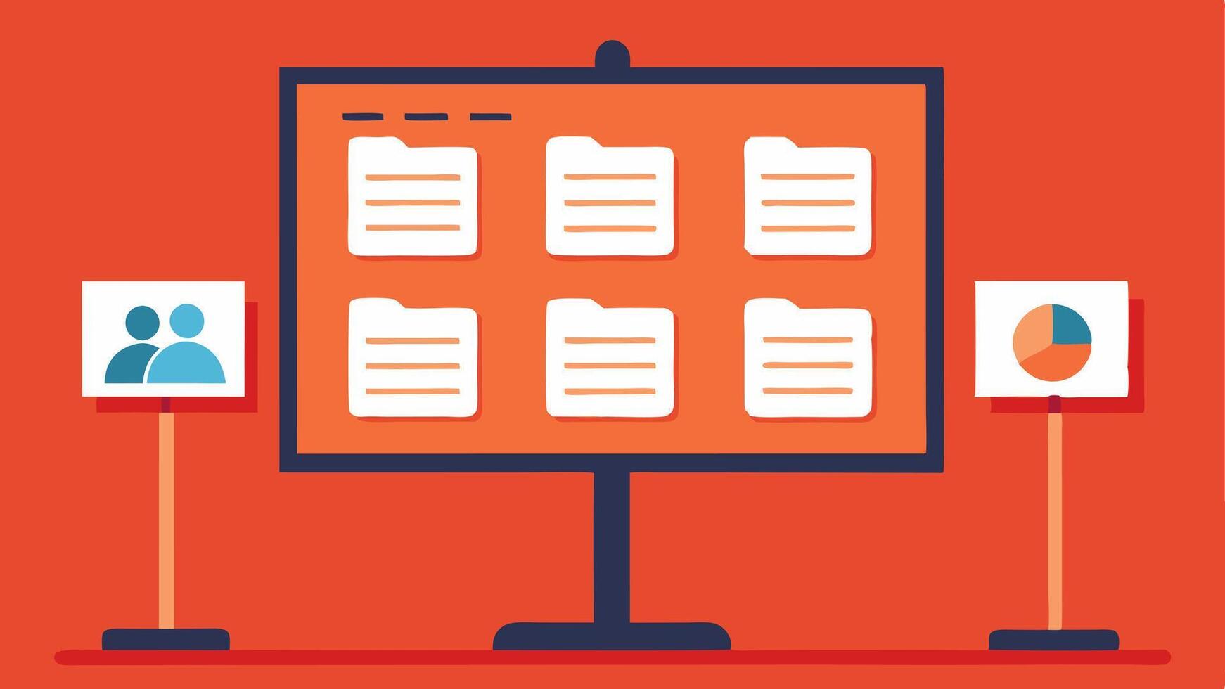 Job Board with Many Job Closed Notices A job board filled with closed job opportunities and applications the challenging job market faced by longterm unemployed. vector