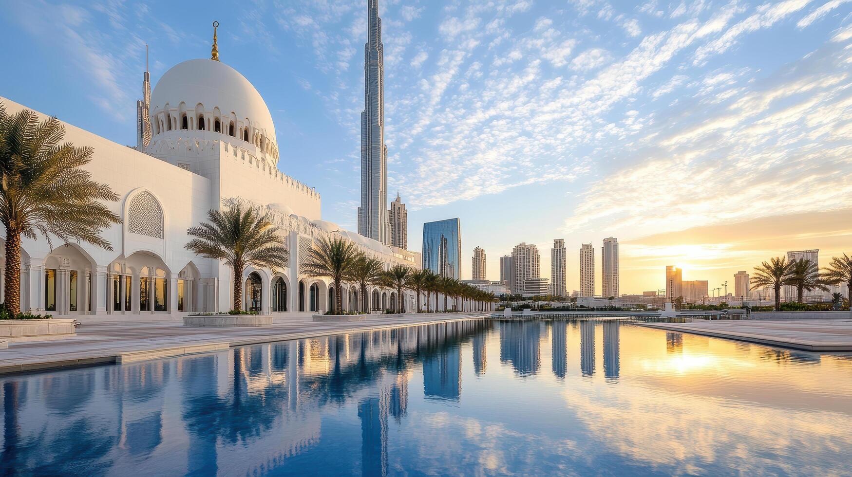 The sheikh zayed grand mosque in abu dhabi, united arab emirates photo