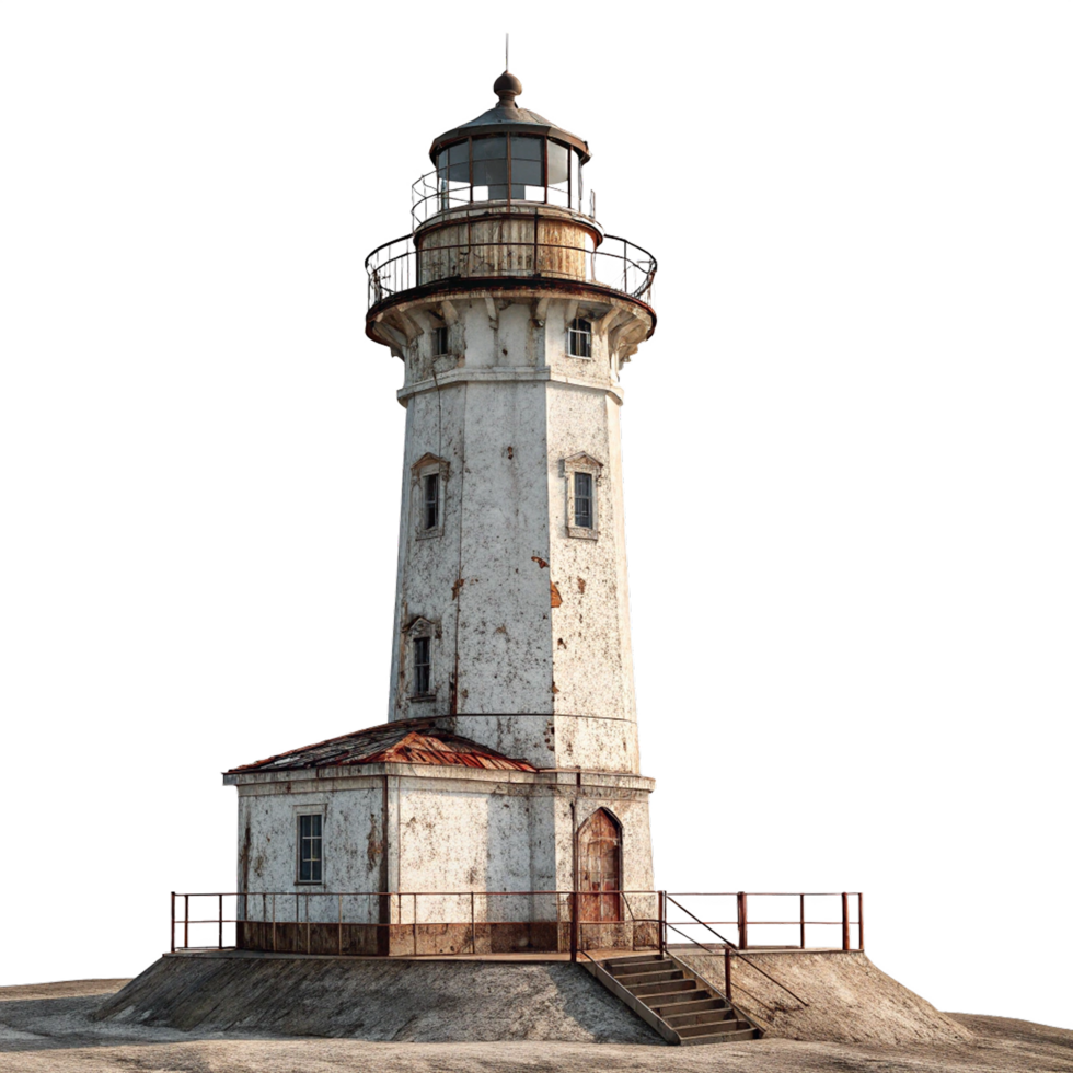 Lighthouse isolated on transparent background png