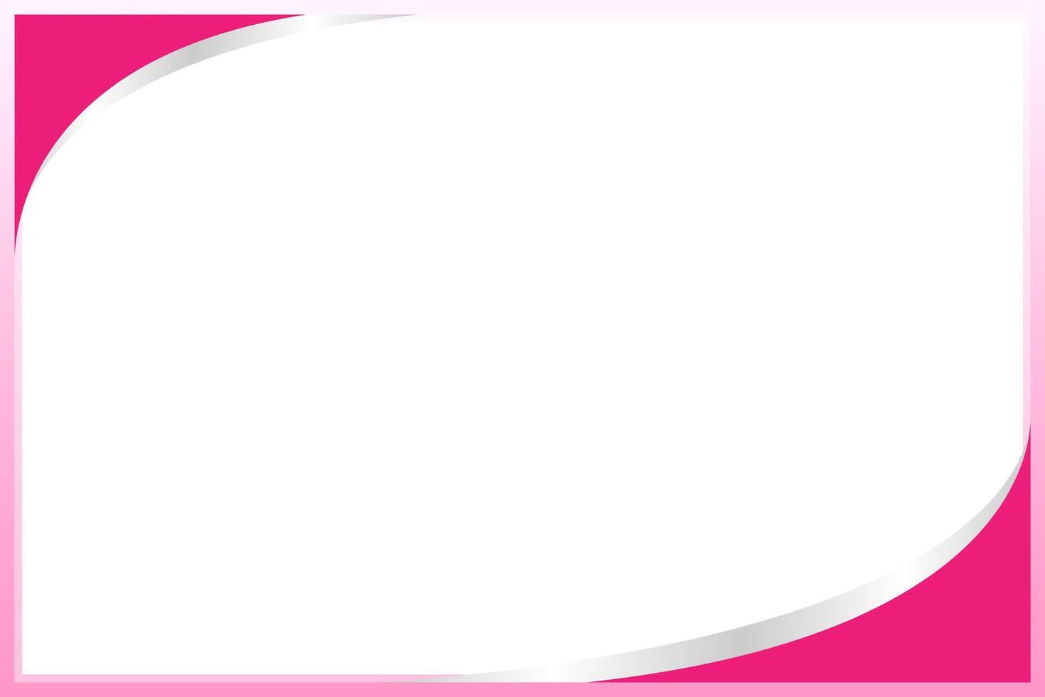 pink rectangle frame for banner ad, graphic frame for sale banner background, advertising banner frame for presentation vector