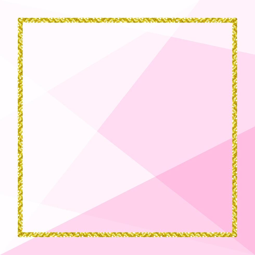 soft pink square frame for banner ad, graphic frame for sale banner background, advertising banner frame for presentation vector
