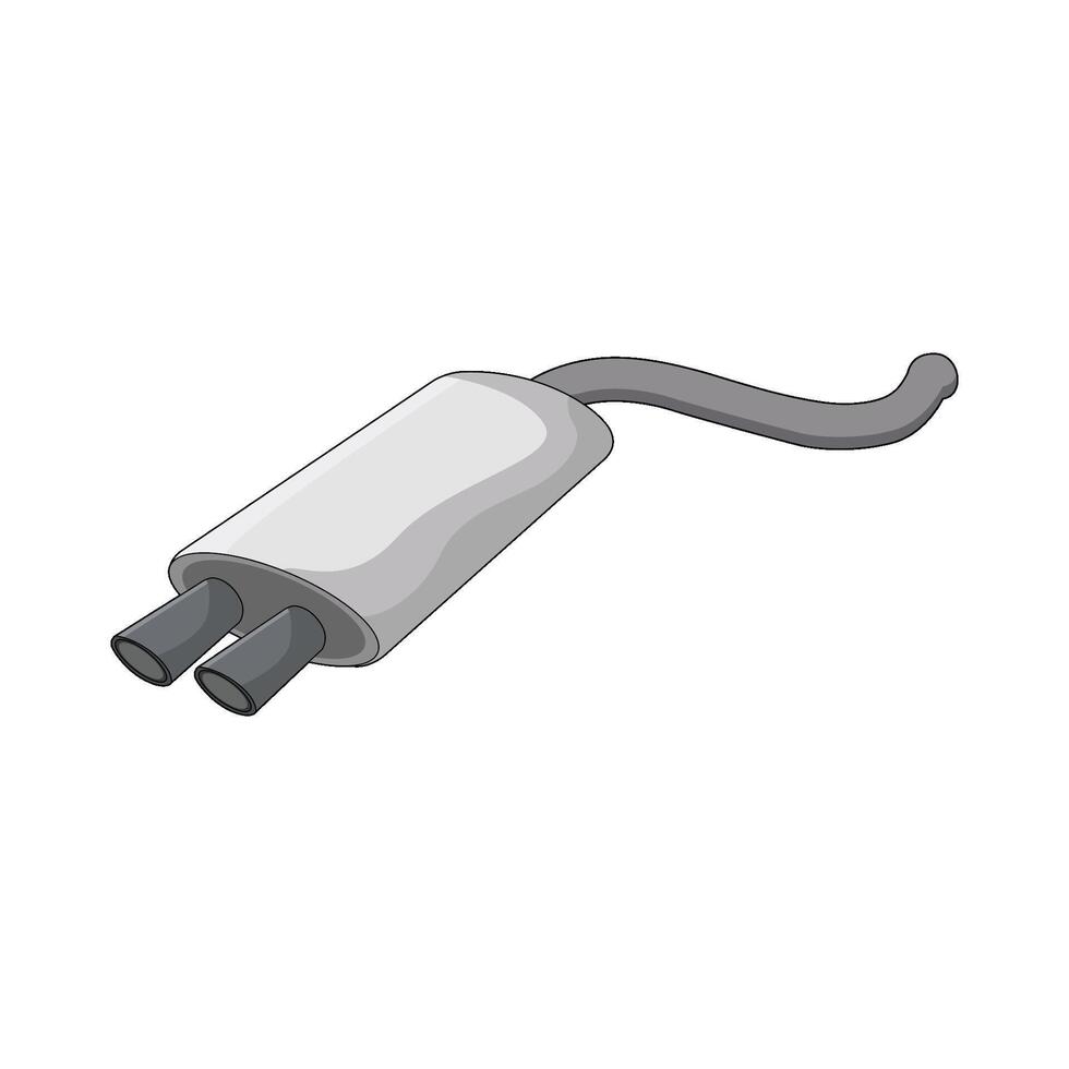 illustration of Exhaust vector