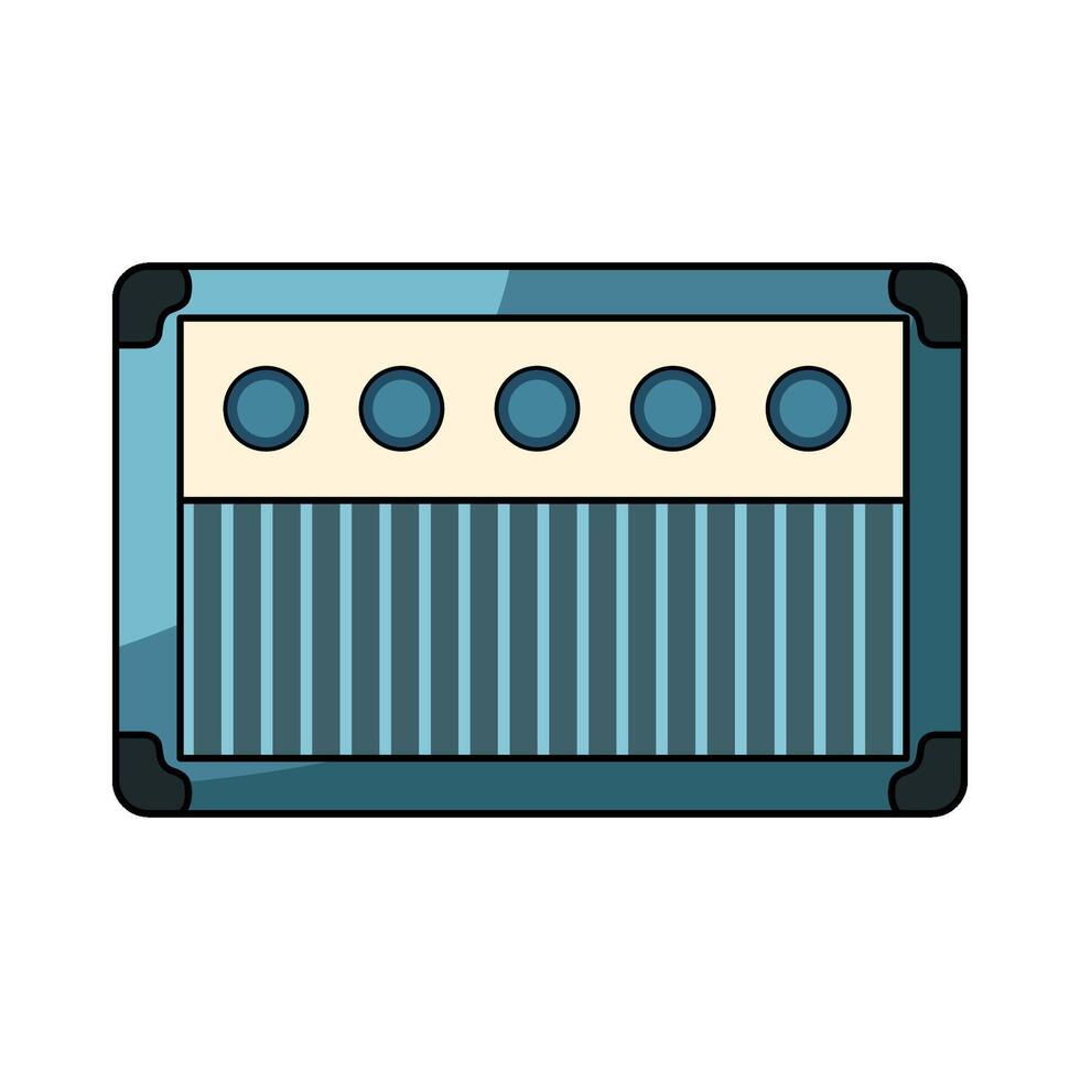 illustration of Amplifier vector