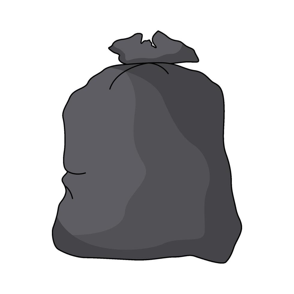 illustration of Trash Bag vector