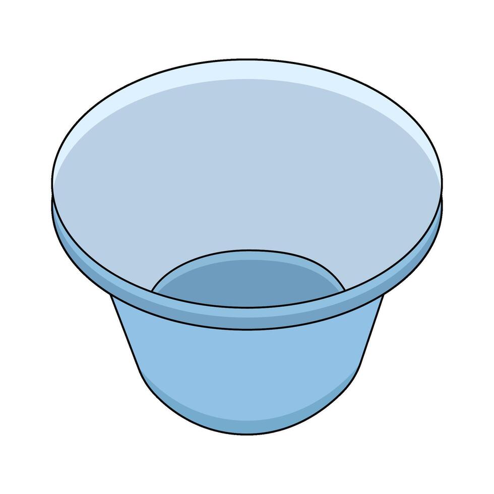 illustration of Plastic Cup vector