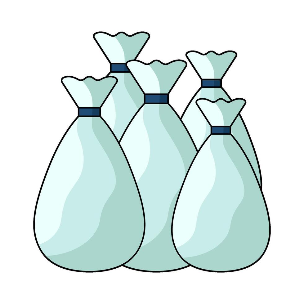Plastic Bags illustration vector