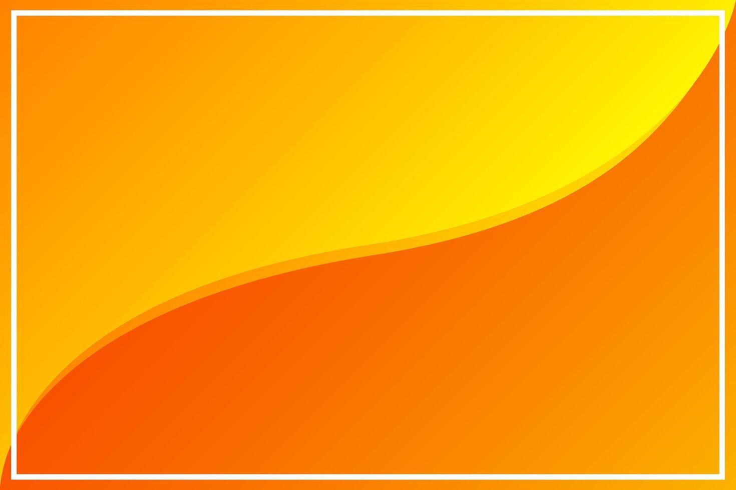 orange rectangle frame for banner ad, graphic frame for sale banner background, advertising banner frame for presentation vector