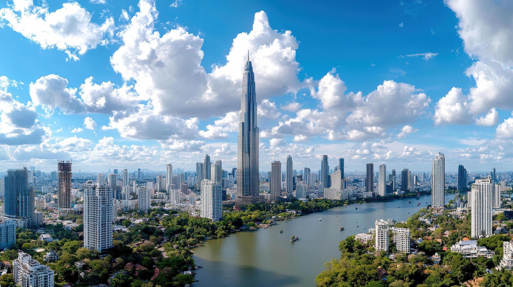 The tallest building in the world is the burj khalifa in dubai, united ar photo
