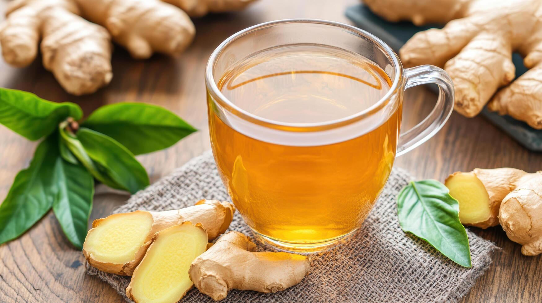 Ginger tea is a great way to boost your immune system photo