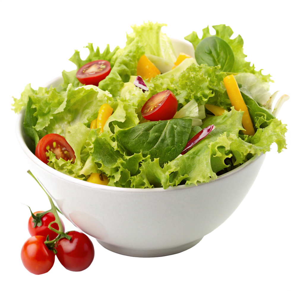 Fresh green salad png