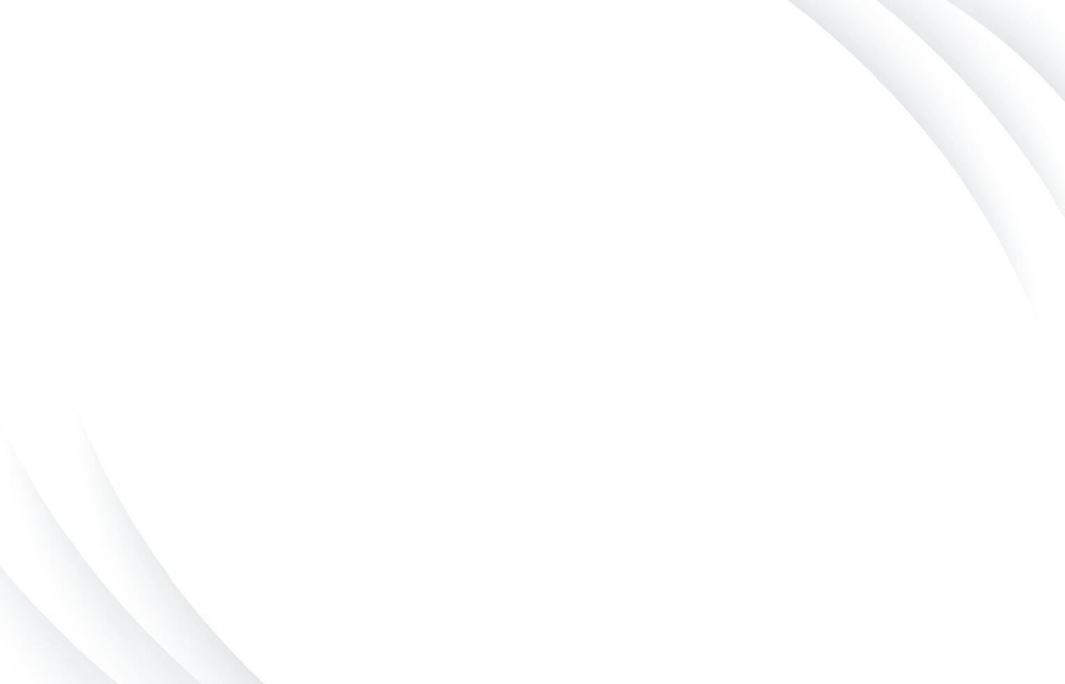 Abstract white curve and round shape background. vector