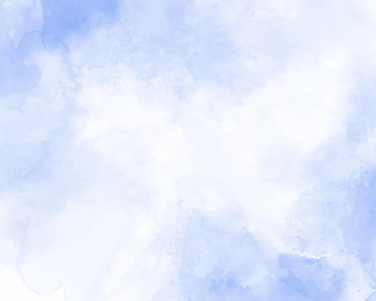 An abstract color storm made of wet watercolor splashes. vector