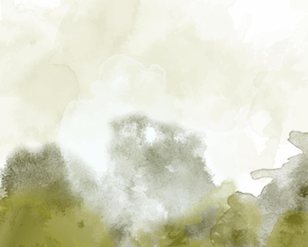 A swirl of saturated watercolor tones on textured paper. vector