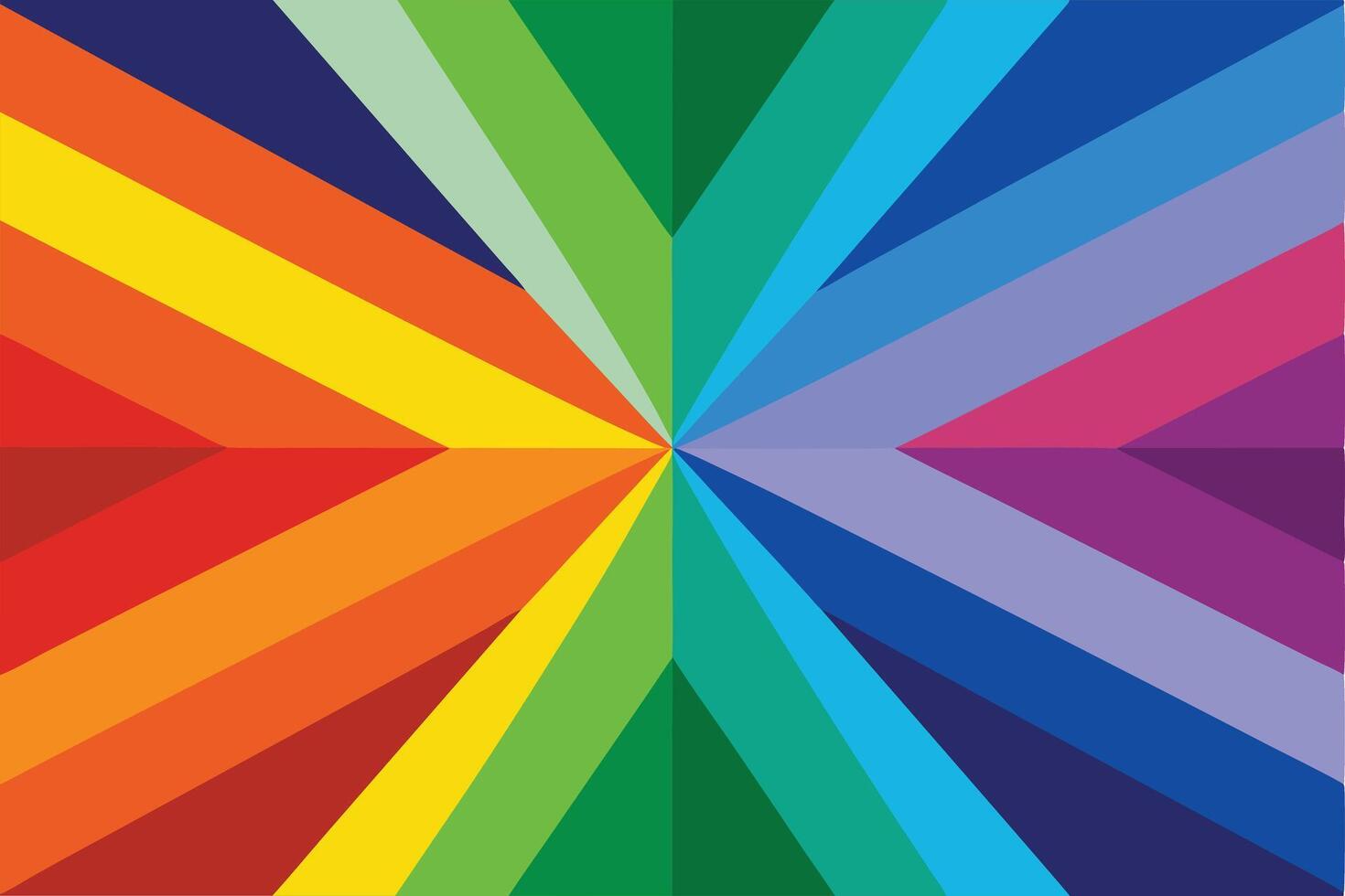 Vibrant Rainbow Pattern with Audio Icon vector