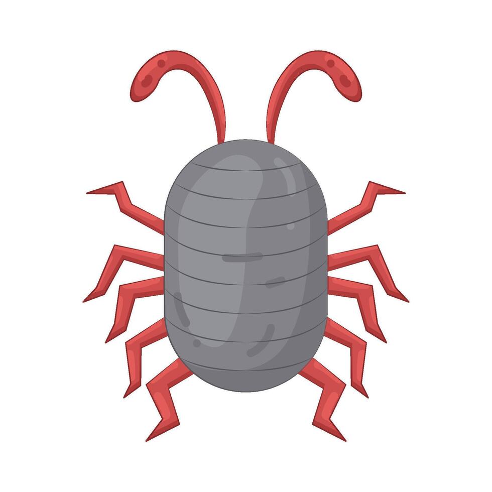 Illustration of Trash Bug vector