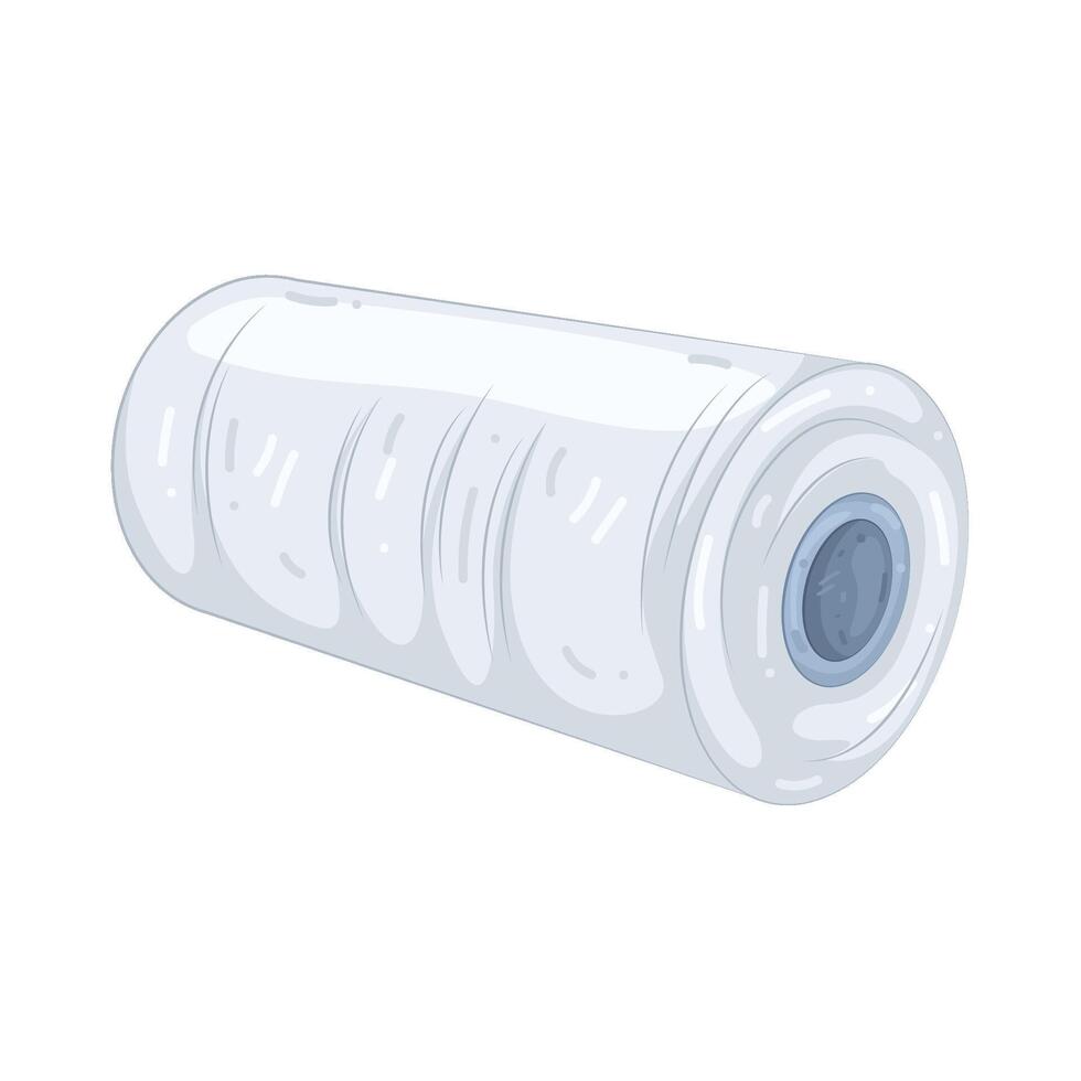Illustration of Plastic Wrap vector