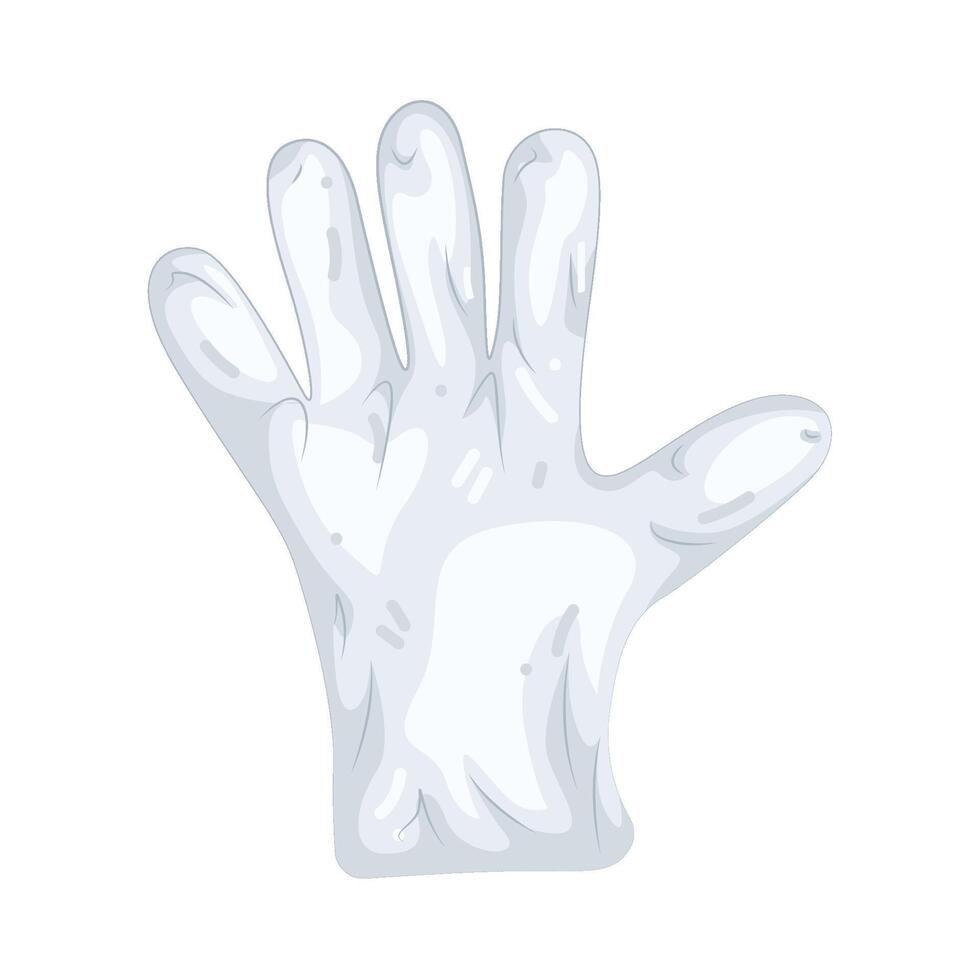 Illustration of Plastic Gloves vector