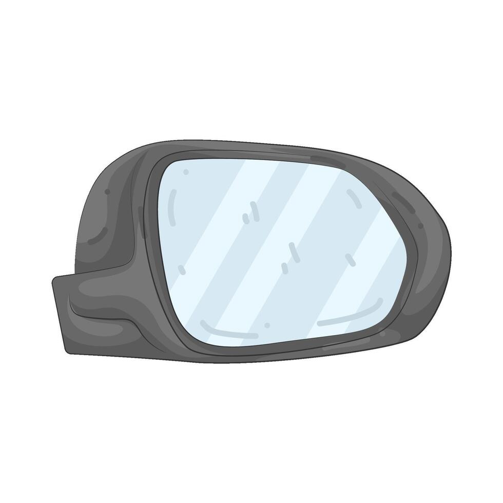Illustration of Car Mirror vector