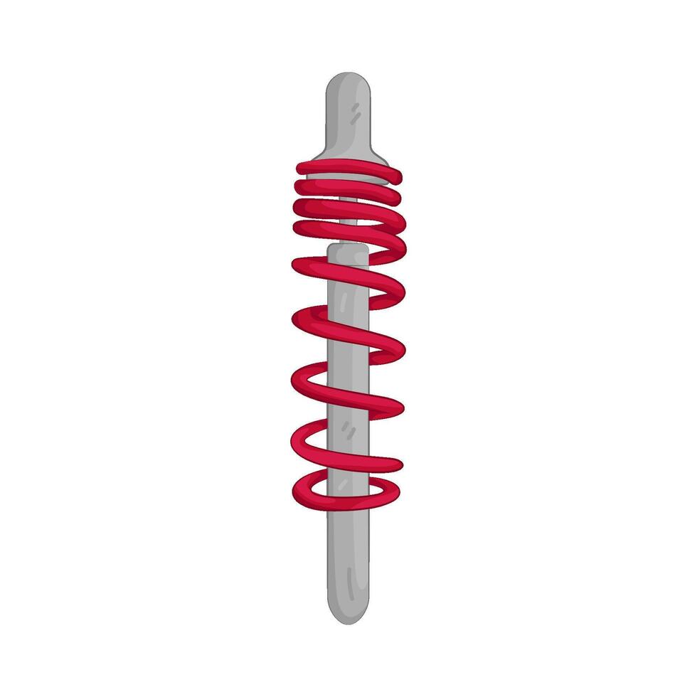 Illustration of Shock Breaker vector