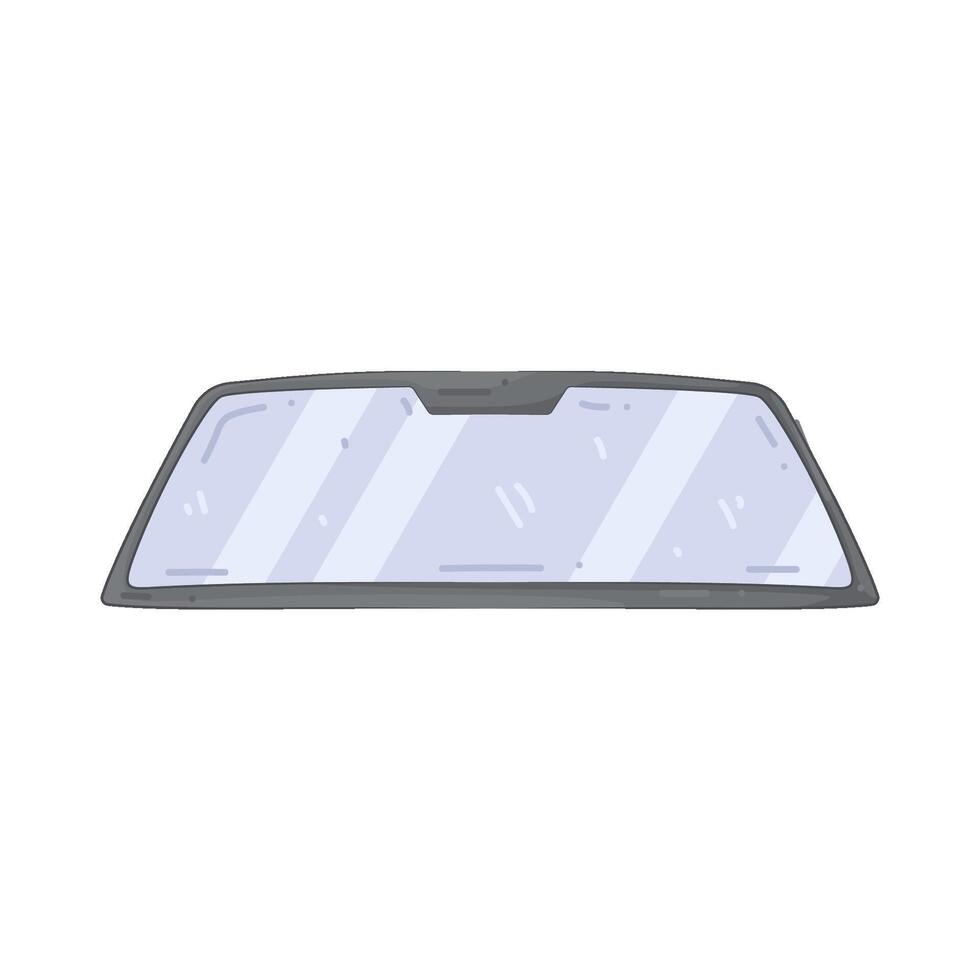 Illustration of Windscreen vector