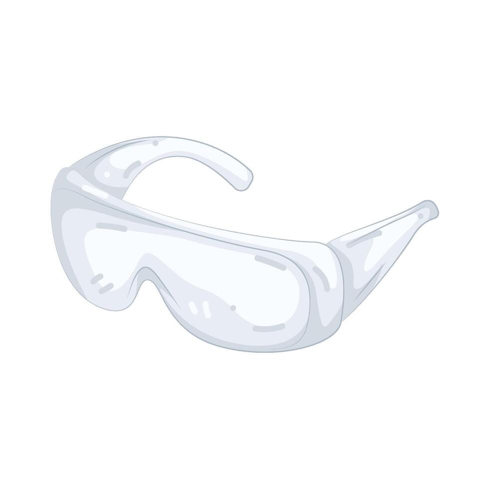 Illustration of Plastic Goggles vector