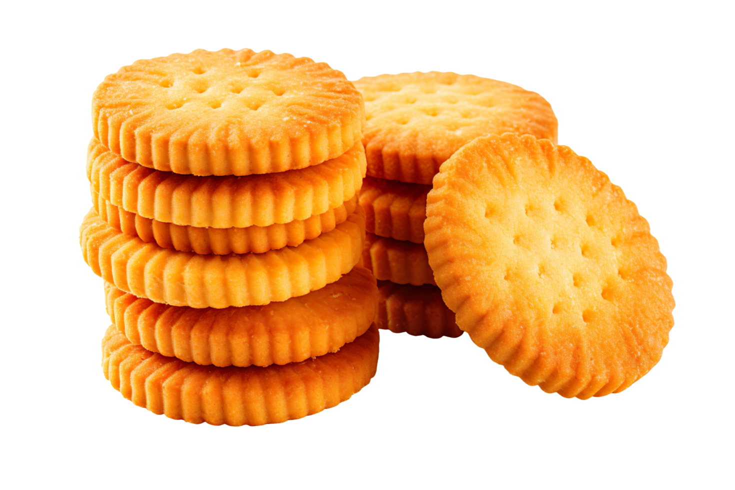 Biscuits isolated on transparent background png