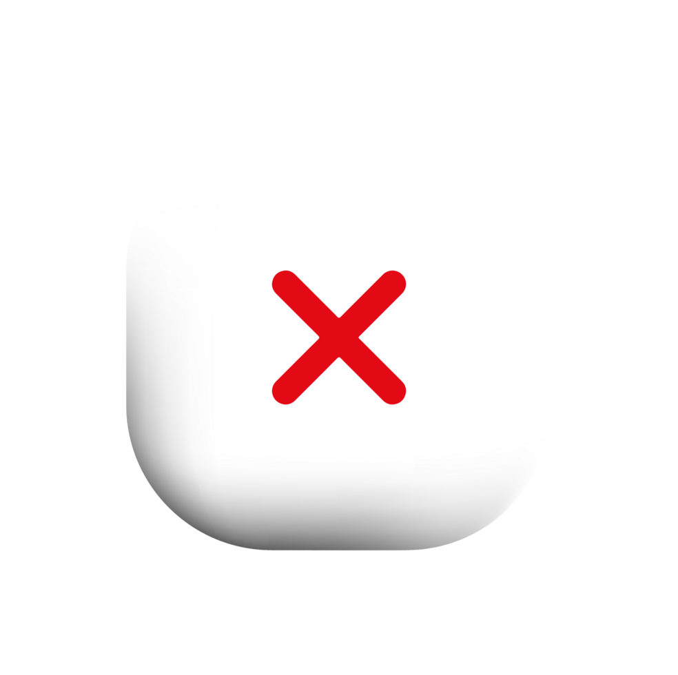 A white square with a red cross on it png
