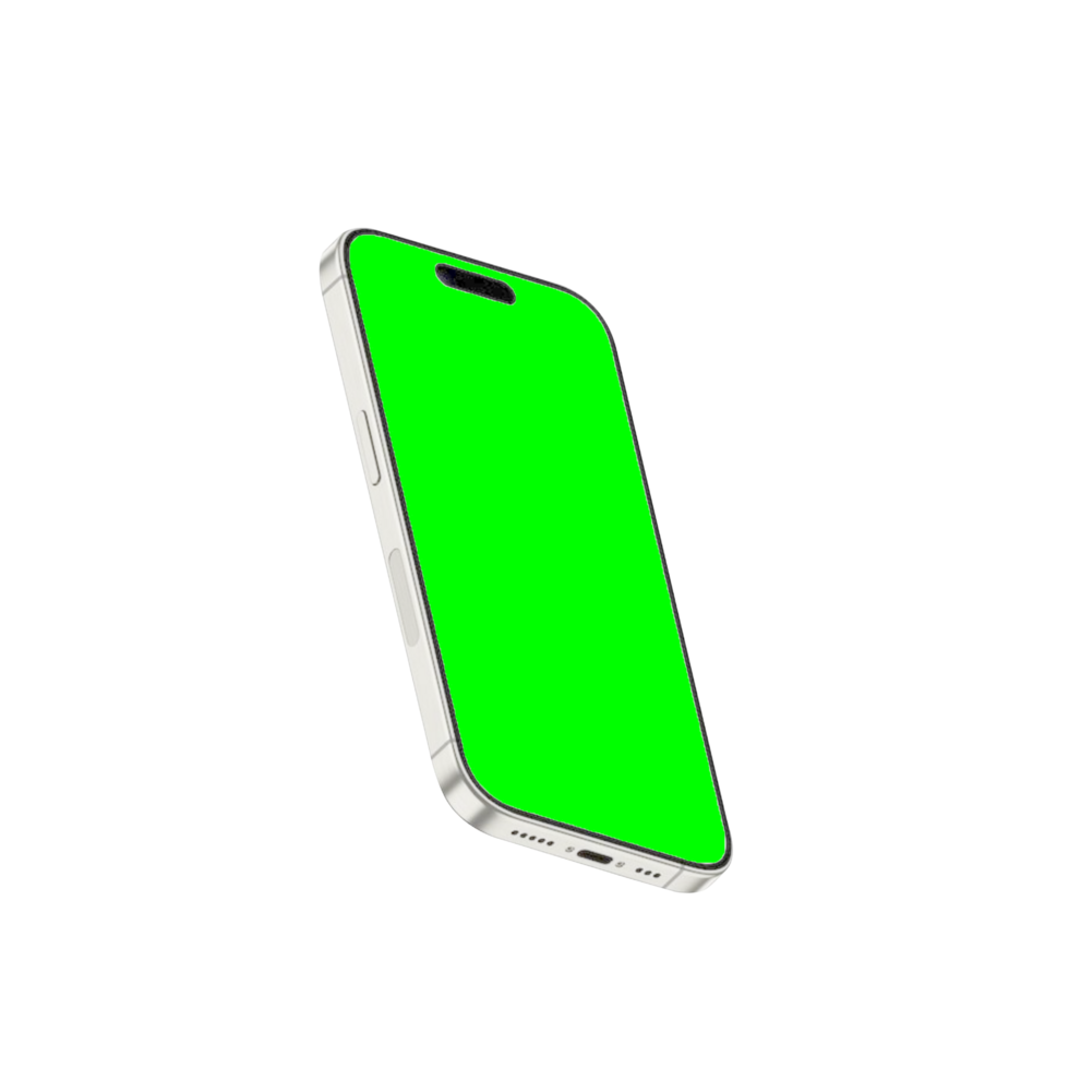 Phone frame green screen png