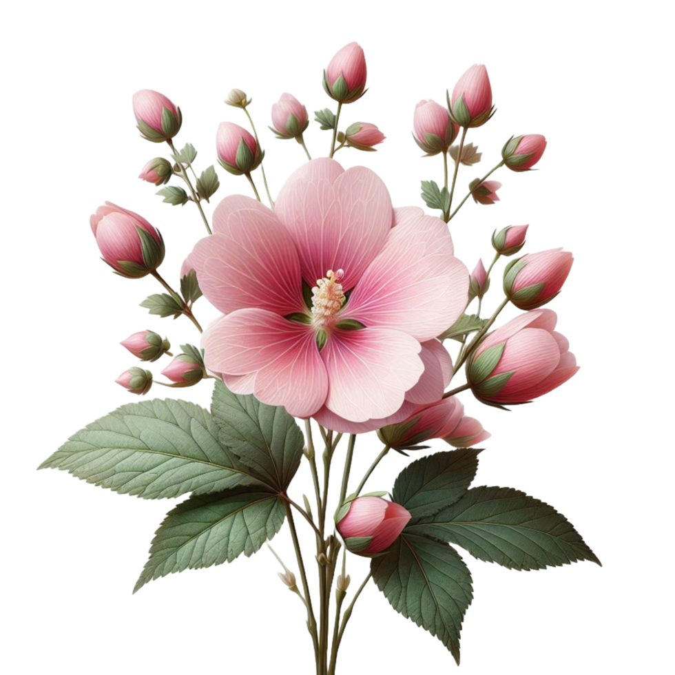 Cherry Blossom Tree Branch in Bloom png