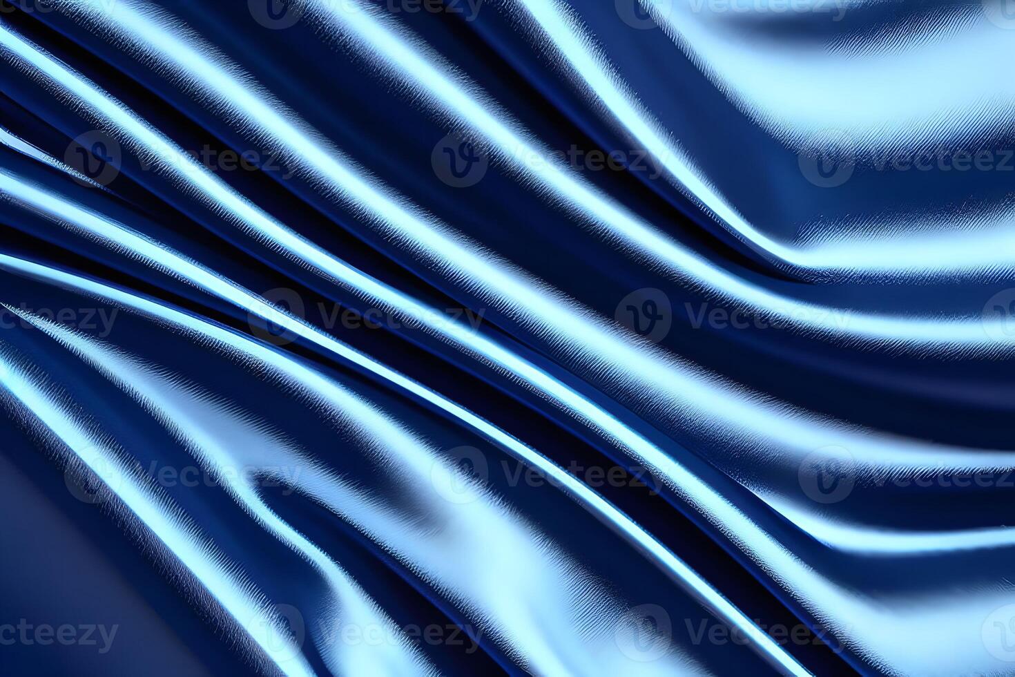 Elegant Blue Silk Drapery A Luxurious Textured Background photo