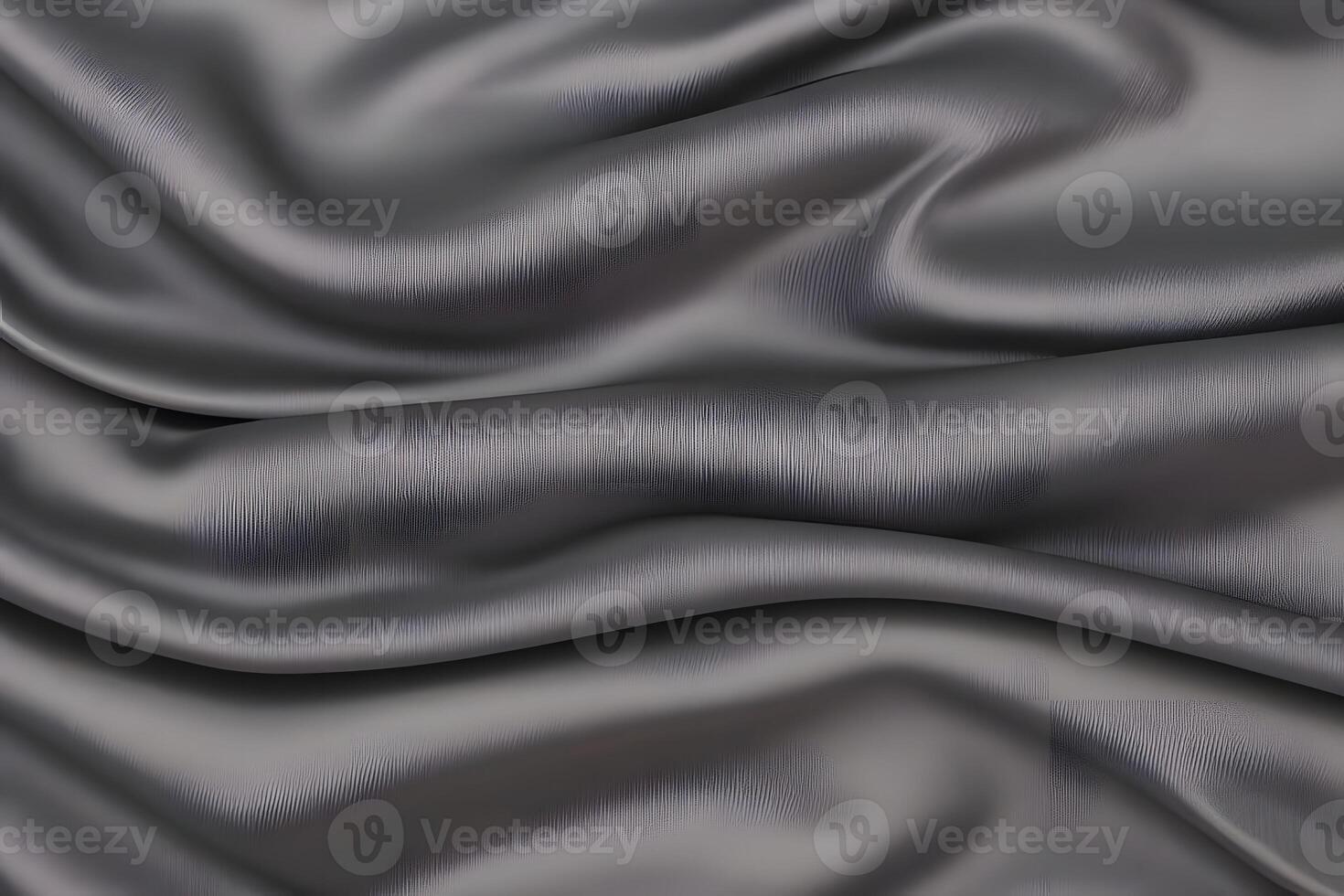 Gray Satin Drape Elegant Texture and Smooth Fabric photo