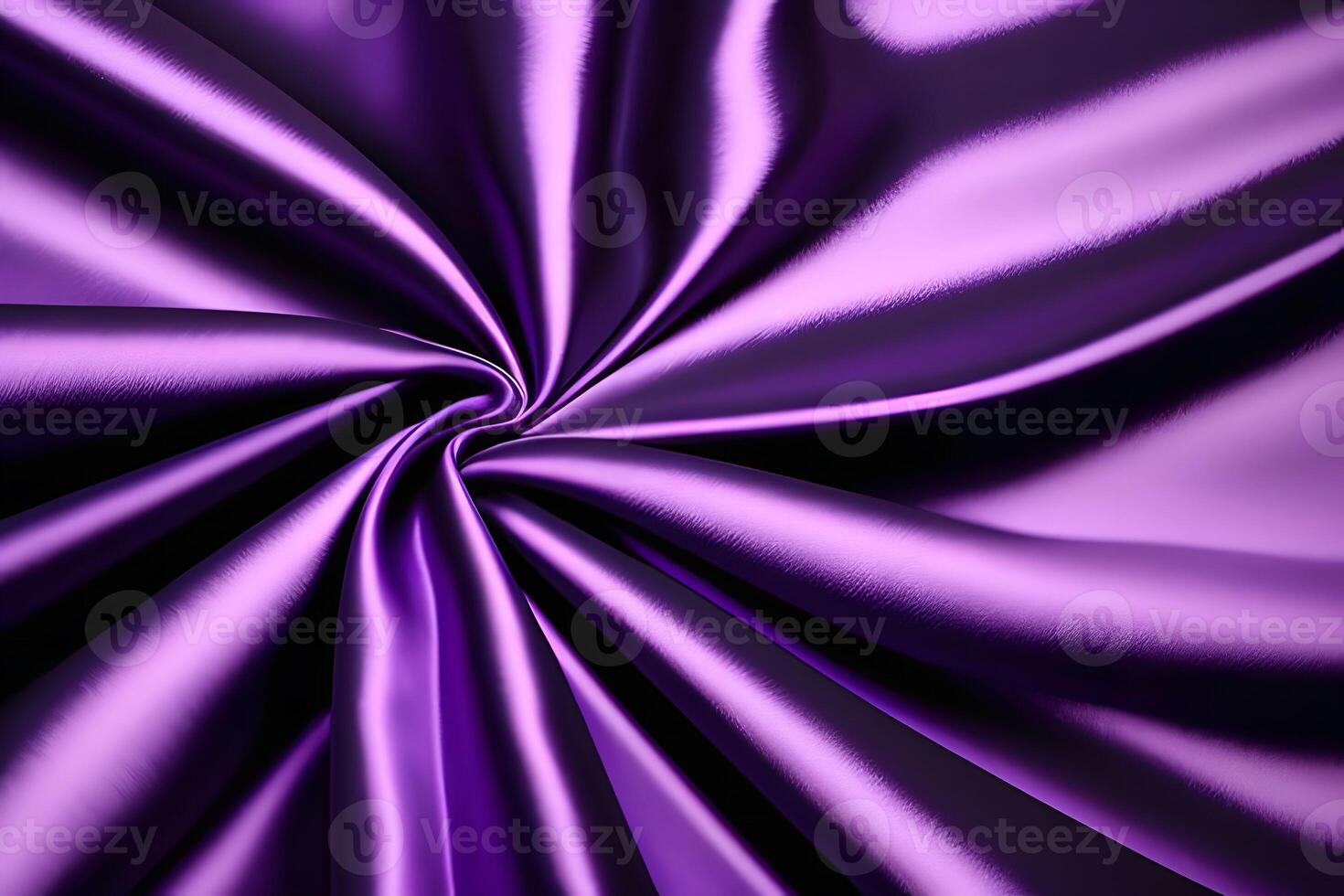 Purple Silk Fabric Draped Swirls Texture Background photo