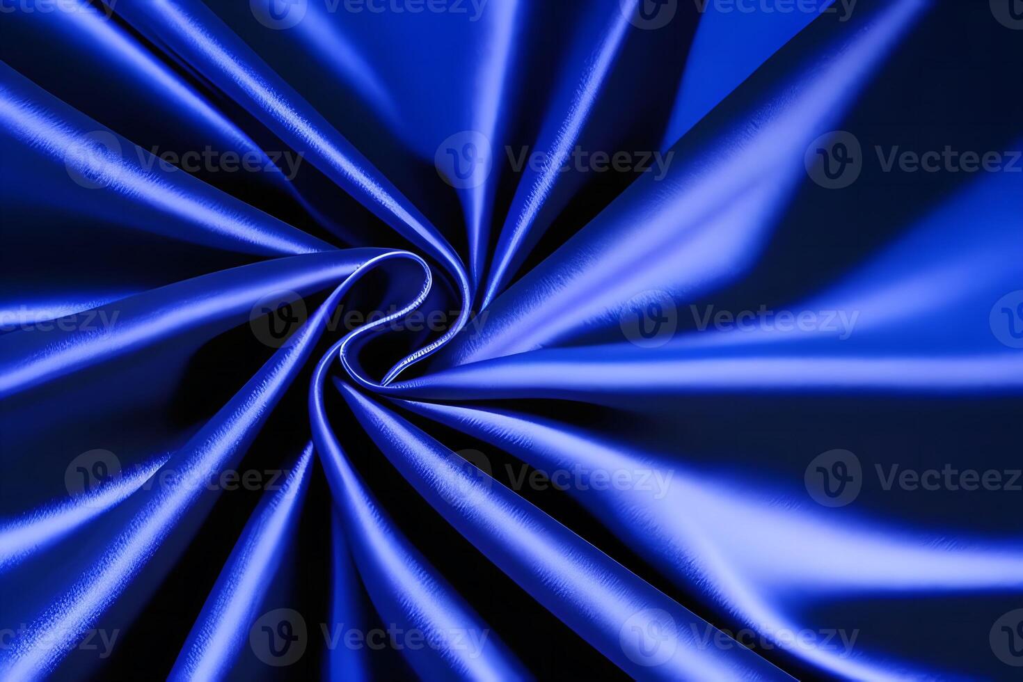 Royal Blue Satin Fabric Texture A Luxurious Swirl of Deep Blue photo