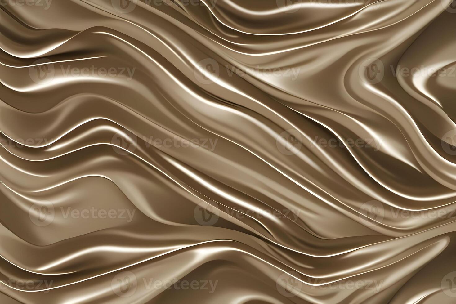 Abstract Golden Silk Waves Luxurious Texture Background photo