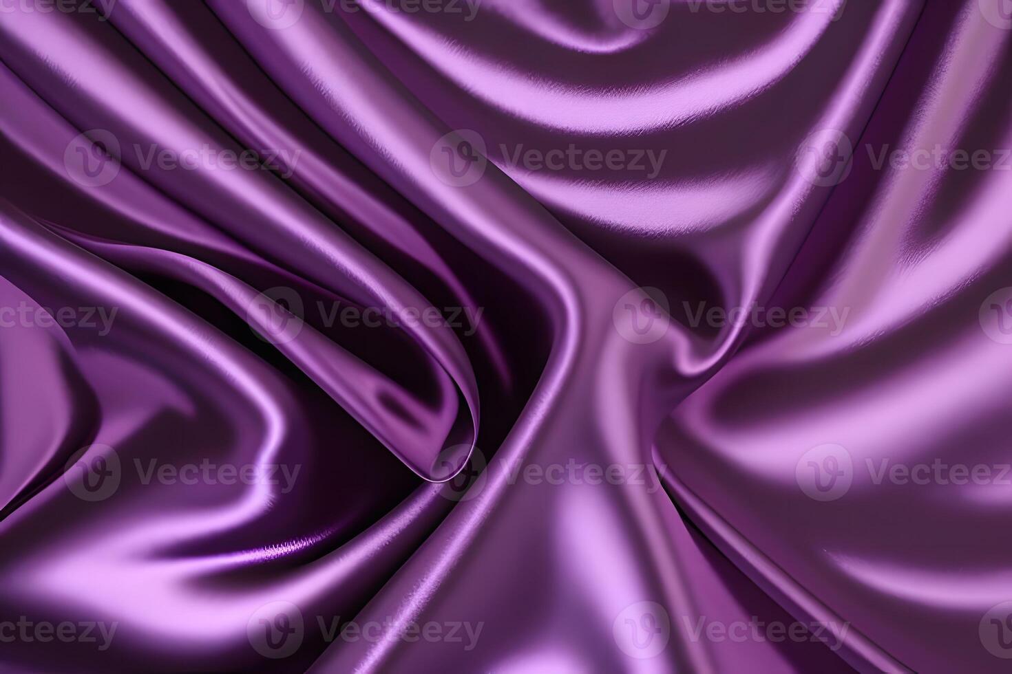 Purple Satin Drapery A Luxurious Texture photo