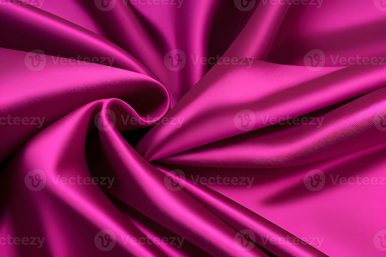 Magnificent Magenta Satin Drapery A Luxurious Textile Abstract photo