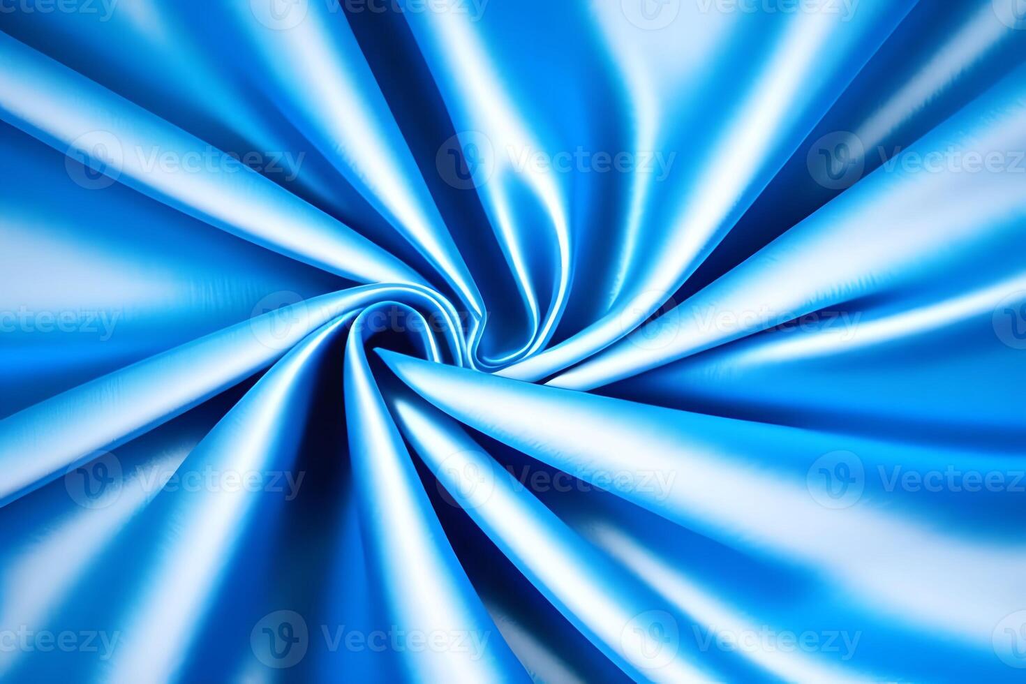 Abstract Blue Satin Swirl A Textured Symphony of Color and Light photo