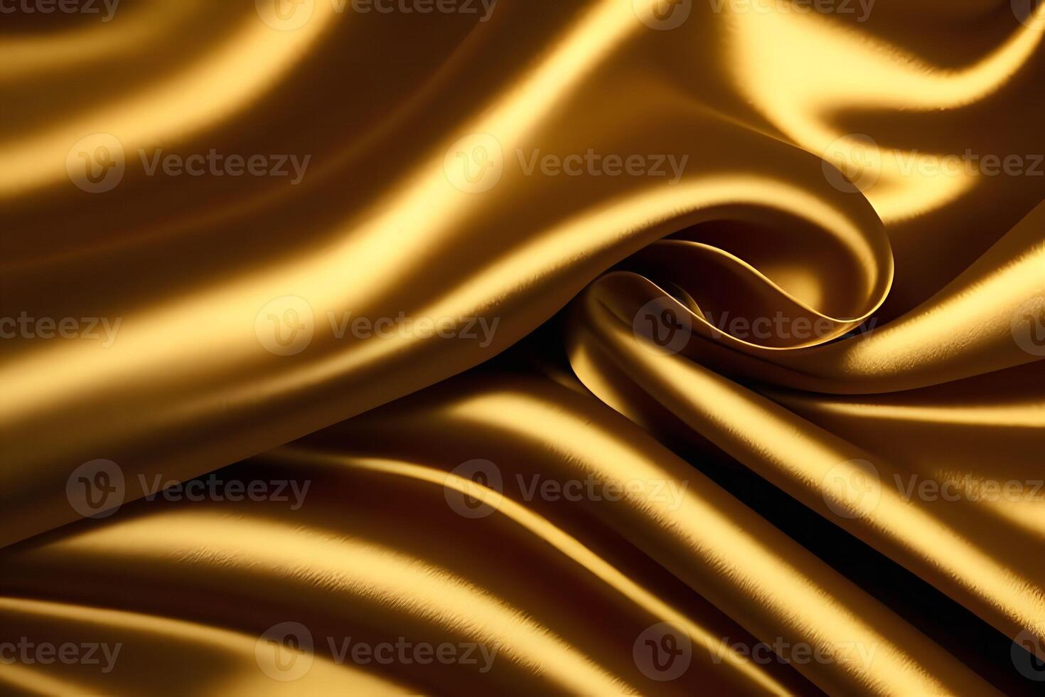Golden Draped Silk A Luxurious Texture photo