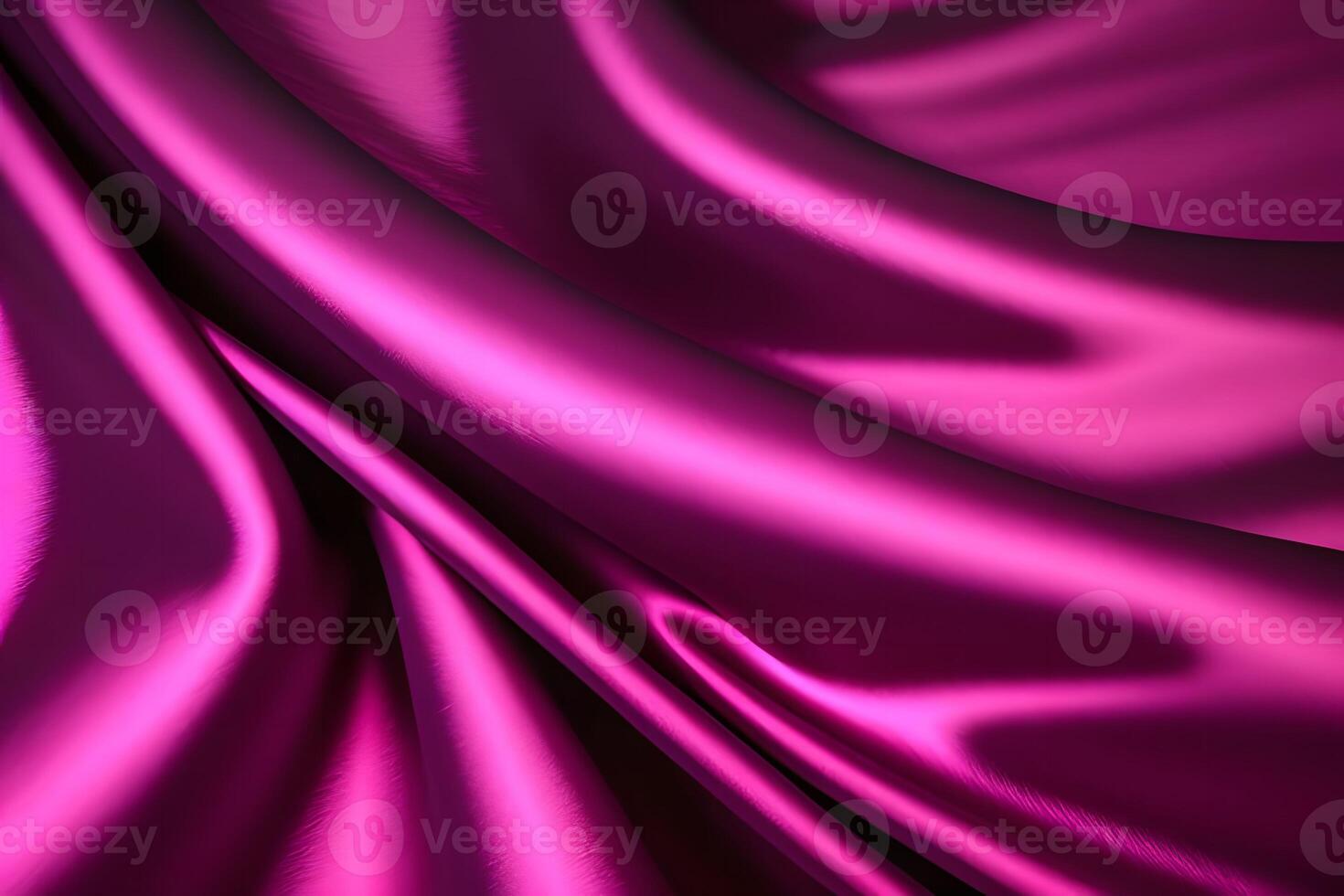 Luxurious Magenta Satin Drape A Textured Symphony of Rich Color and Smooth Curves photo