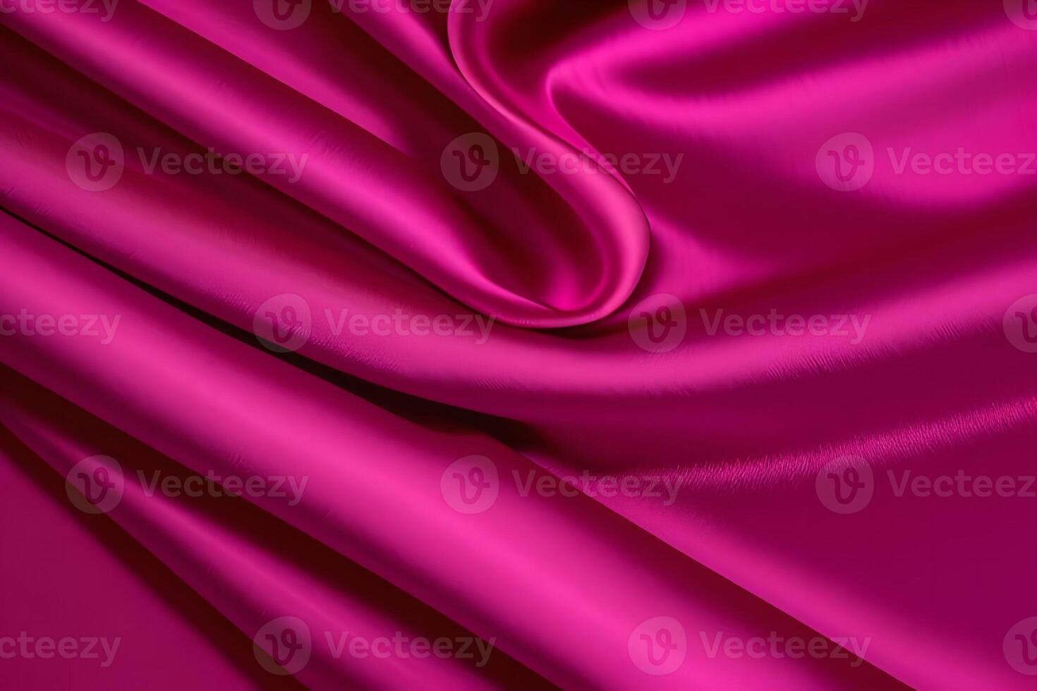 Deep Magenta Silk Drapery Luxurious Texture and Rich Color photo