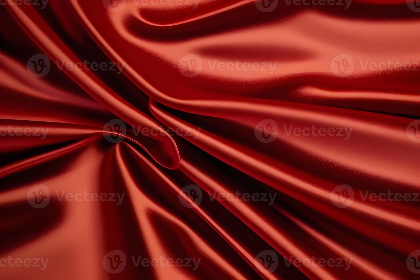 Luxurious Red Silk Drape A Study in Texture and Light photo