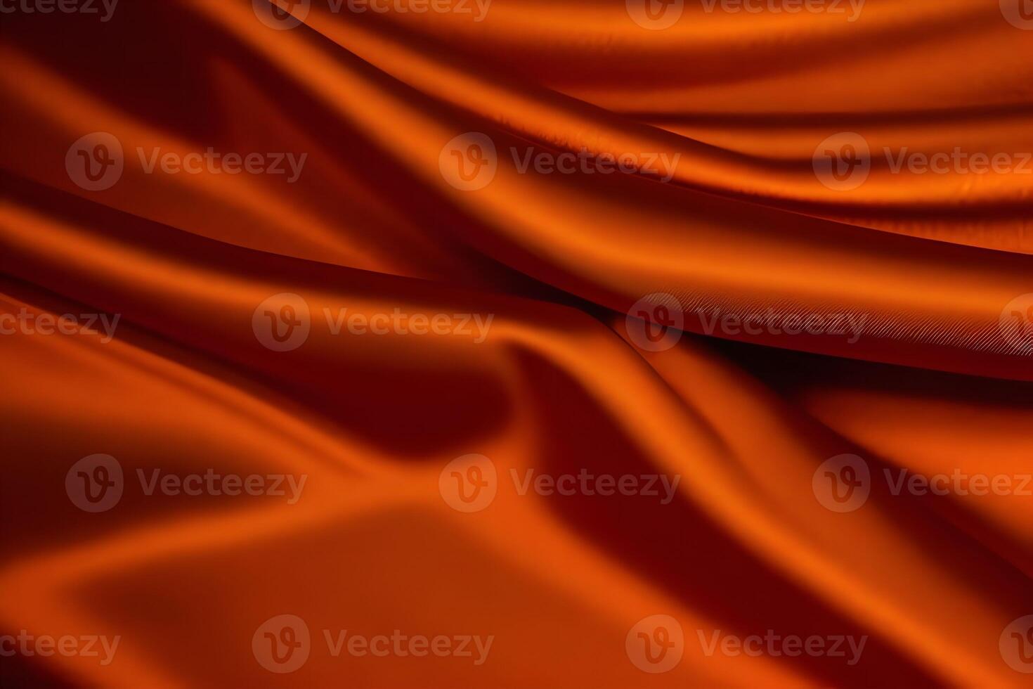 Abstract Orange Silk Drape A Luxurious Texture Study photo