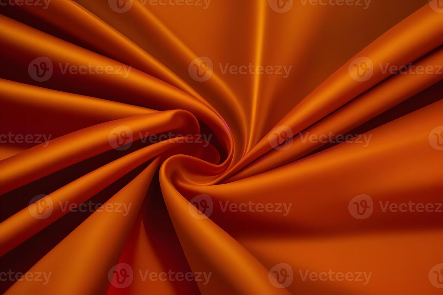 Abstract Orange Fabric Swirl A Textured Study in Warm Hues photo