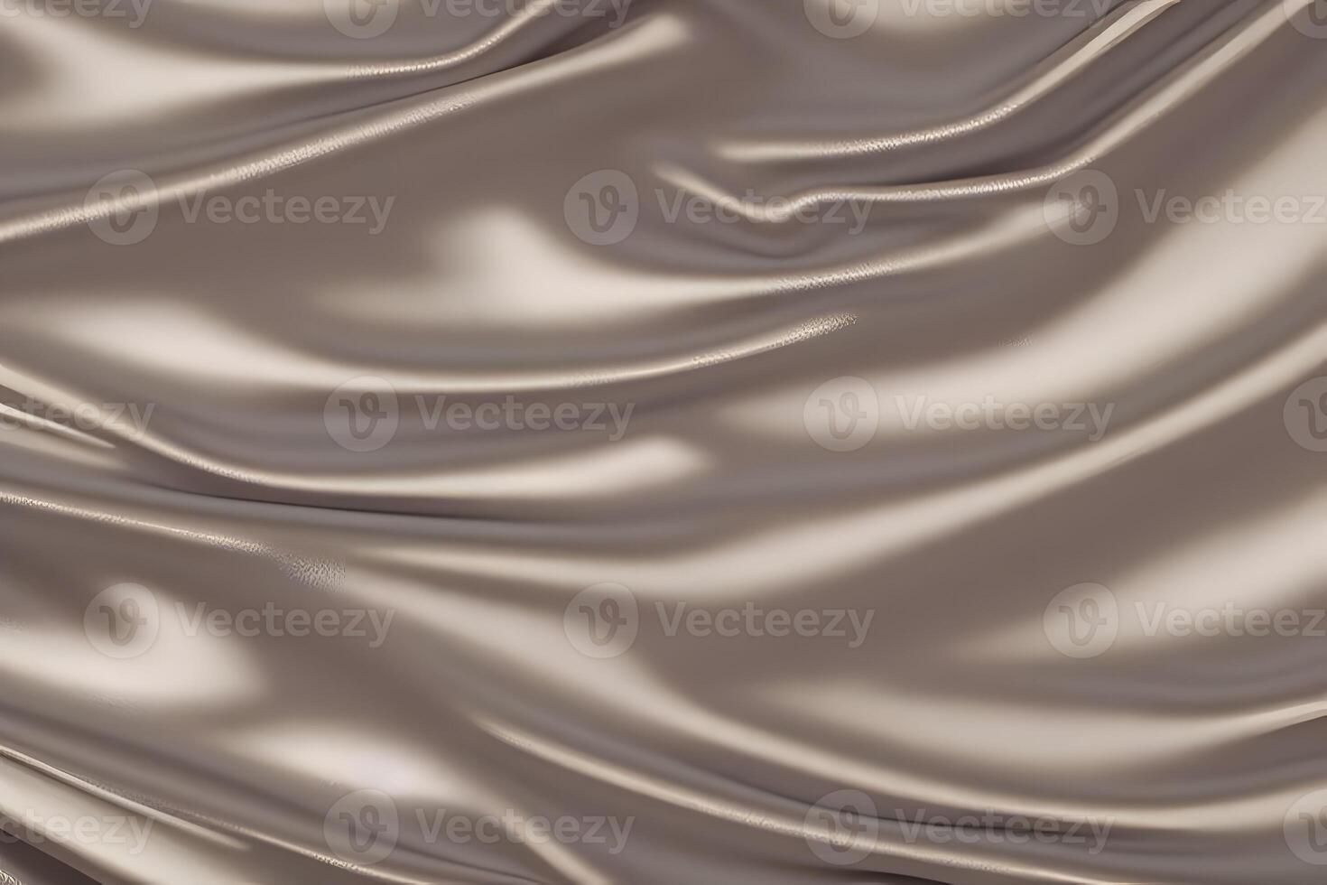 Elegant Draped Fabric A Study in Taupe Texture photo