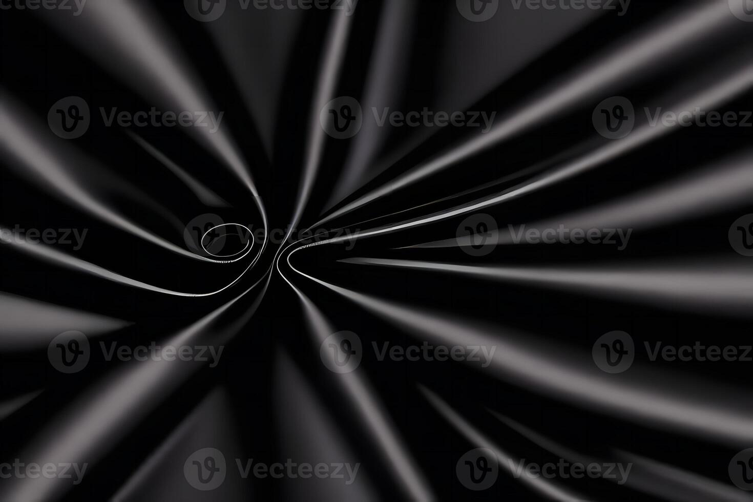 Abstract Black Silk Swirl Elegant Drape and Texture photo