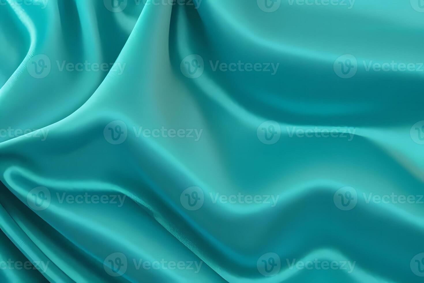 Aqua Silk Drape A Study in Smoothness and Teal photo