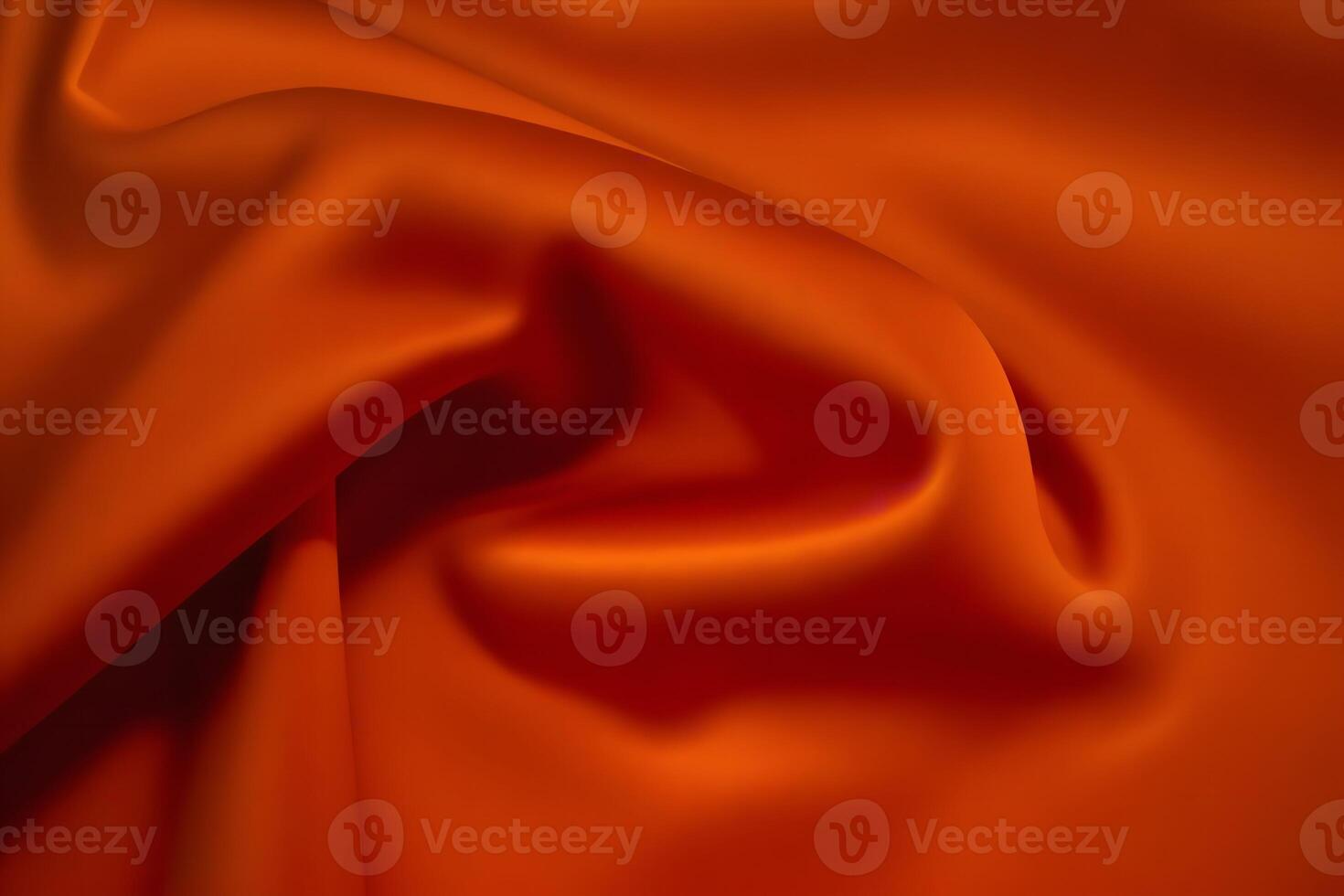 Abstract Orange Fabric Texture A Study in Smooth Curves and Warm Hues photo