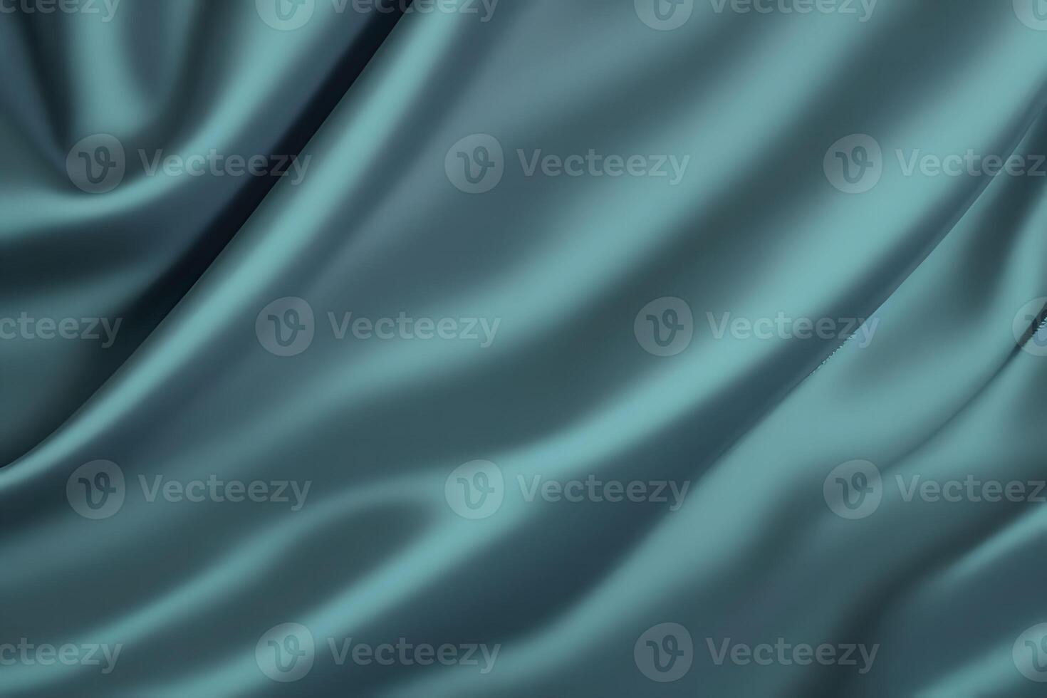 Teal Silk Drape A Study in Smoothness and Texture photo